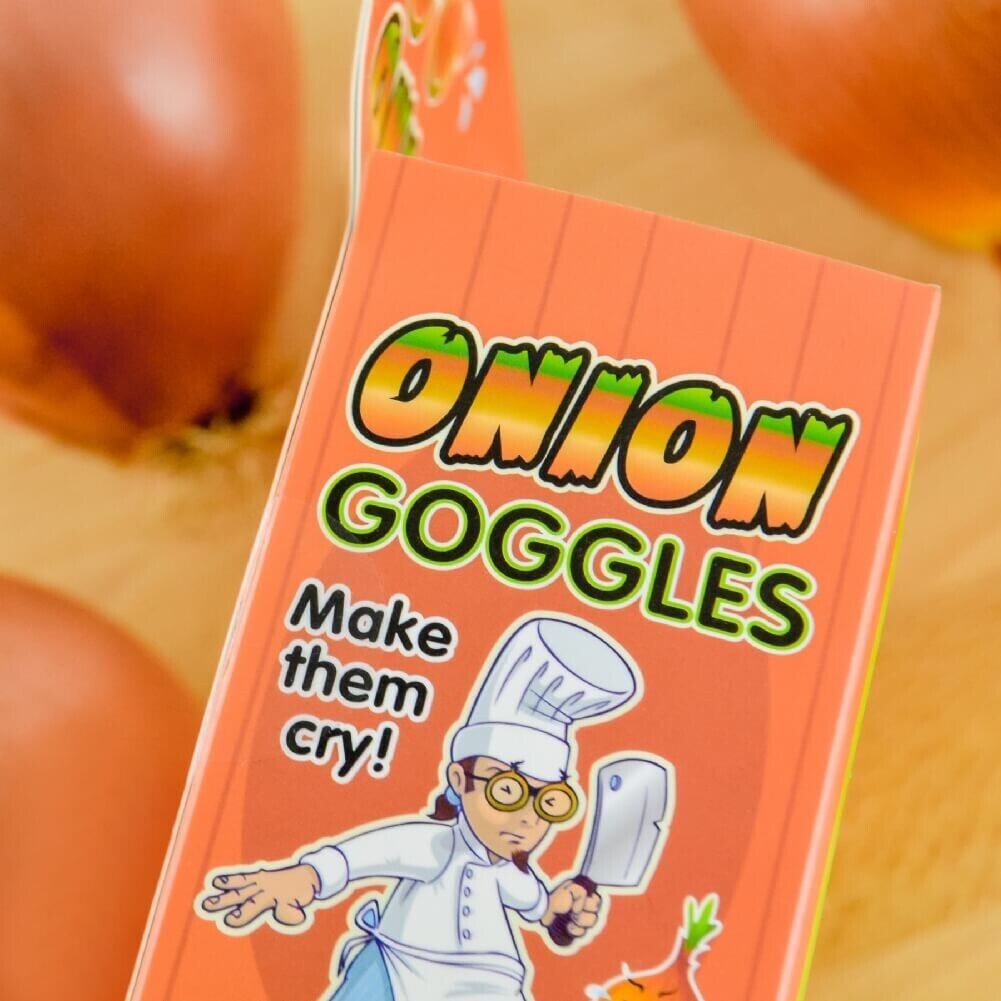 Onion Goggles - Funny Cool Gadget Novelty Kitchen Cooking Gift - No More Tears!