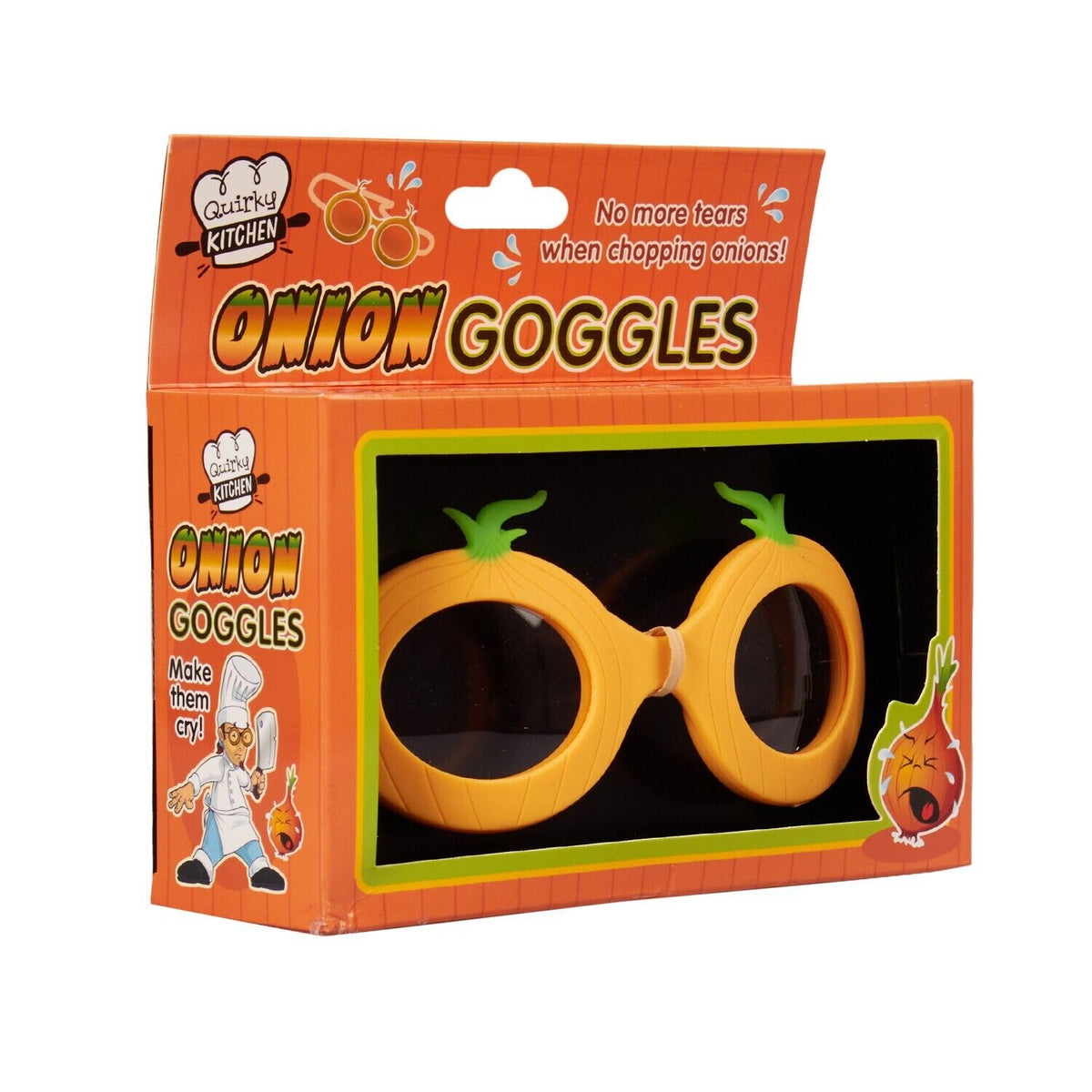 Onion Goggles - Funny Cool Gadget Novelty Kitchen Cooking Gift - No More Tears!