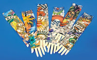 12 TATTOO T Shirt Sleeve Temporary Tattoo Nylon Sleeves Halloween Party Costume