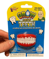 Grow Teeth - 600% larger in Water! Novelty GaG Prank Joke Over the Hill Denture