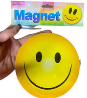 Large 5 1/2" Happy Smile Face Car Magnet  - High Quality ⭐⭐⭐⭐⭐