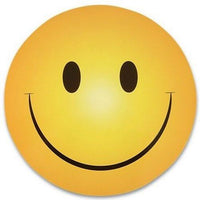 Grand aimant de voiture Happy Smile Face de 5 1/2" - Haute qualité ⭐⭐⭐⭐⭐