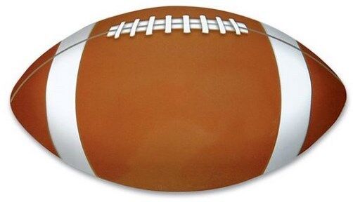 FOOTBALL  -  Magnet Magnetic Sports Auto NFL Car Decal