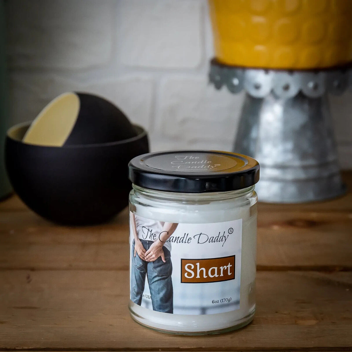 SHART WET FART Scented Candle -Sharted Stink Gag Prank Joke Novelty Funny Gift