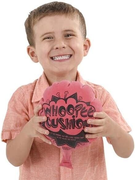 2 LARGE 8" Whoopee Cushions ~ Whoopie Fart Gas Toy Noise Maker - prank gag joke