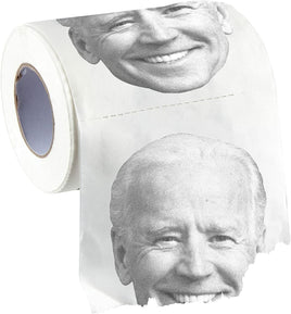 Rollo de papel higiénico del presidente Joe Biden ~ Broma de broma de regalo - BigMouth Inc