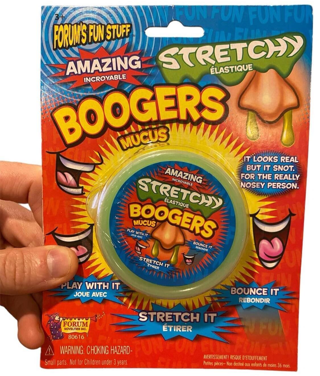 BOOGERS ELÁSTICOS - Mucus Play Slime Nasty Gross Snots - Mordaza Broma Broma Juguete Regalo