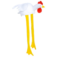 The Chicken Hat - Comical Costume Accessory - funny prop joke gag cap mask toy