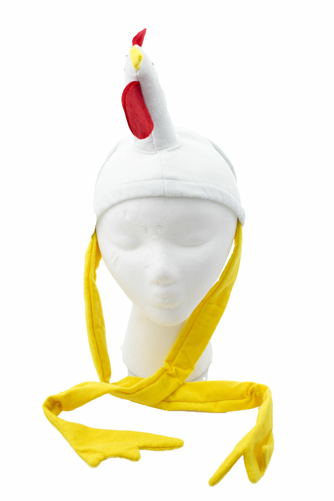 The Chicken Hat - Accesorio de disfraz cómico - divertido juguete de máscara de broma de broma