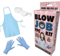 BLOW JOB PPE Kit - No More Mess! ~ Funny Adult Gag Joke Gift