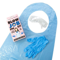 BLOW JOB PPE Kit - No More Mess! ~ Funny Adult Gag Joke Gift