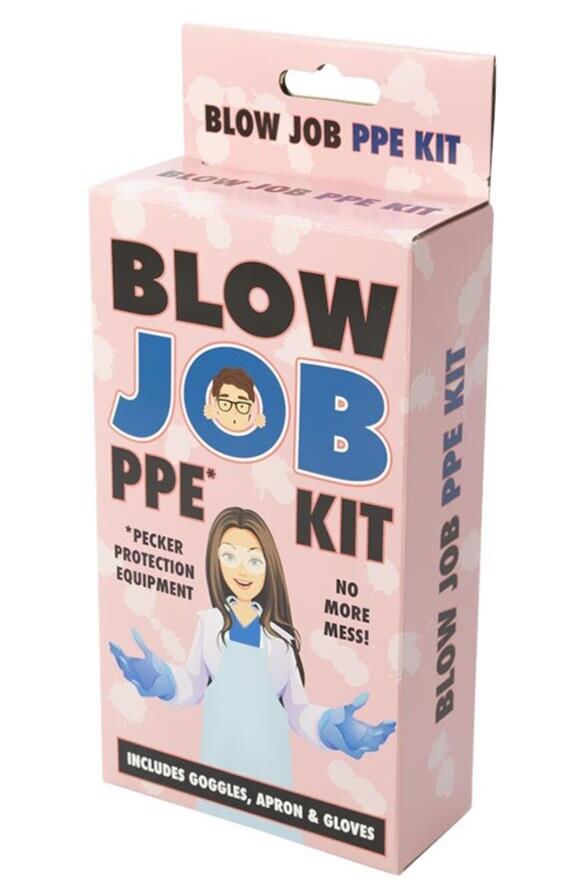 LE KIT EPI BLOW JOB - PLUS DE DÉSORDRE ! ~ Cadeau adulte drôle de blague de gag adulte 