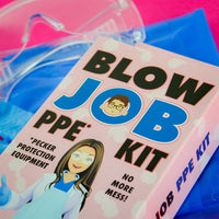 LE KIT EPI BLOW JOB - PLUS DE DÉSORDRE ! ~ Cadeau adulte drôle de blague de gag adulte 