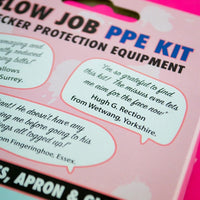 LE KIT EPI BLOW JOB - PLUS DE DÉSORDRE ! ~ Cadeau adulte drôle de blague de gag adulte 