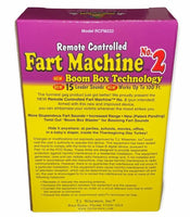 Remote Controlled Fart Machine + 3 Prank Fart Stink Bomb Bags - COMBO SET