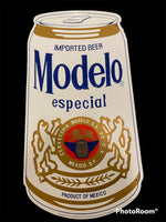 Modelo Especial Metal Tin Beer Can Bar Pub Sign 20” X 10” Garage Mancave Room