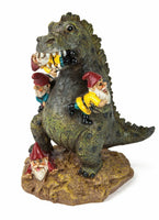 BigMouth Inc. Nain de jardin The Great Massacre T-Rex – Statue sculpture extérieure