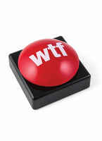 WTF What the F*%k Red Slam Button - Joke Gag Gift Funny Prank Nouveauté - 10 sons