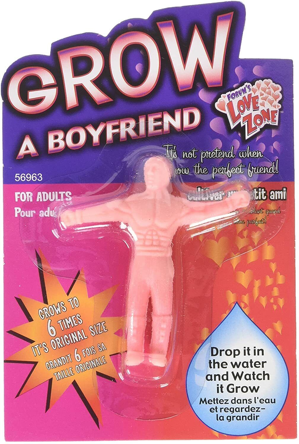 Grow Your Own Boyfriend Rude Secret Santa Stocking Gift Gag Joke Novelty