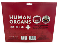 Human Organs Lunch Bag - Insulated School Cooler Gag Joke - E.M.T Medical Prop