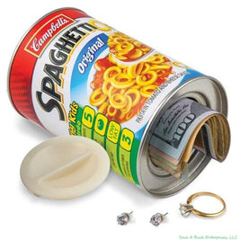 Spaghettios ® LICENCE OFFICIELLE - Leurre Safe Can Bank - Cacher les bijoux en argent liquide