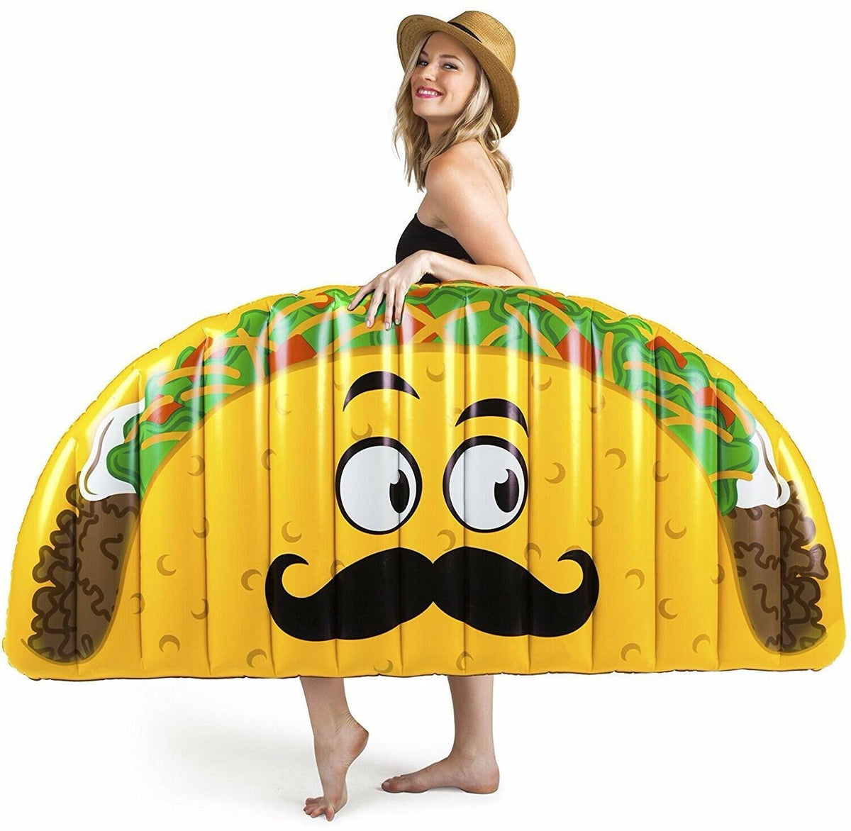 BigMouth Inc - Tube de radeau de flotteur d'été pour piscine gonflable géant TACO