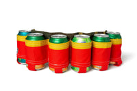 EL CINTURÓN DE CERVEZA SHOTGUN SHELL Paquete de 6 botellas o latas de funda de cerveza - BigMouth Inc