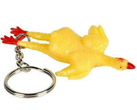 The Ultimate Chicken Set - 4 Assorted Rubber Chicken - GaG Prank Joke Funny Gift