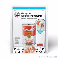 Sopa de pollo con fideos Campbell's ® - Caja fuerte Decoy Security Bank - joyas en efectivo