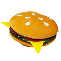 SOMBRERO DE HAMBURGUESA - Disfraz divertido de fiesta de Halloween con gorro de hamburguesa con queso