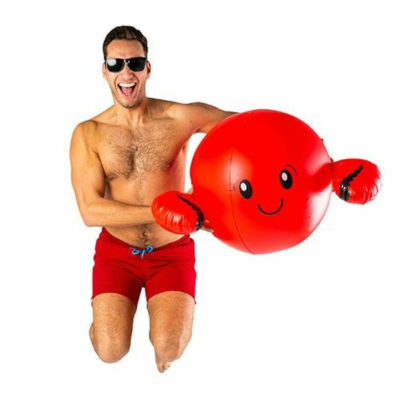 Flotador inflable gigante de juguete para fiesta en la piscina con pelota de playa con garras de cangrejo de 30" - BigMouth Inc