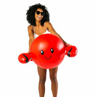 GIANT 30" CRAB CLAWS Inflatable Beach Ball Pool Party Toy Float - BigMouth Inc