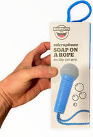 Microphone Soap On Rope - Rock on while cleaning up your butt! - BigMouth Inc