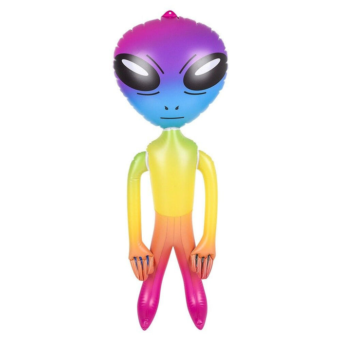 RAINBOW 36 "ALIEN GONFLABLE GONFLABLE 3 PIEDS BLOW UP PROP UFO GAG CADEAU