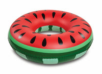 BigMouth - Tubo inflable gigante para balsa flotante para piscina con rebanada de sandía de 4 pies