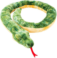 Juguete de peluche gigante de serpiente Anaconda de 100 pulgadas de largo - ¡Increíble!
