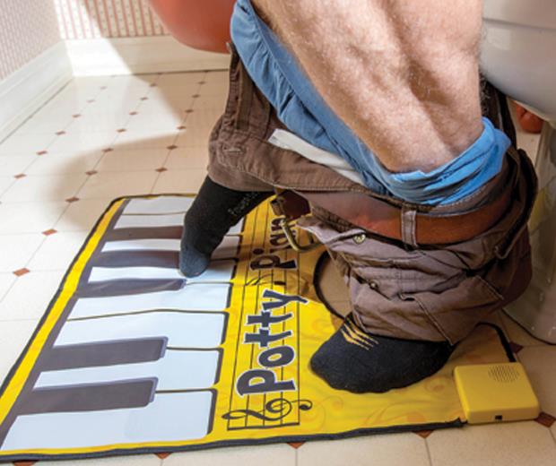 POTTY PIANO - Hilarious Bathroom Toilet GaG Entertainment - With Song Book