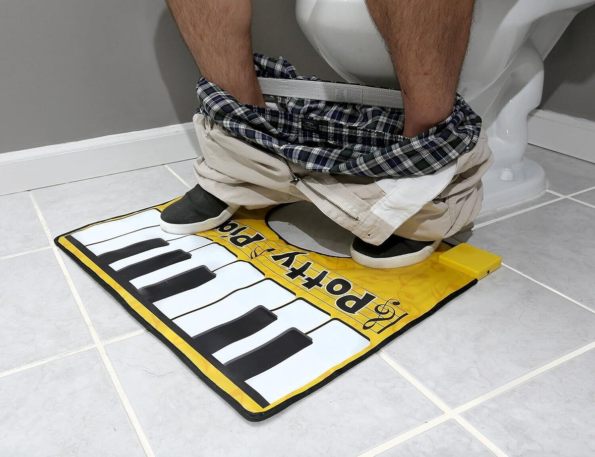 POTTY PIANO - Hilarious Bathroom Toilet GaG Entertainment - With Song Book