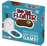 Sink The Poop Floater Juego de mesa para 2 jugadores Niños Divertido Stink Pedo Inodoro Turd