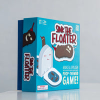 Sink The Poop Floater Board Game  2 Player Children Funny Stink Fart Toilet Turd