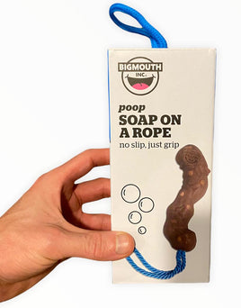 Poop Soap On a Rope - Turd Poo Crap Funny Gag Joke - BigMouth Inc.