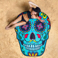 CALAVERA DE AZÚCAR GIGANTE DE 5 PIES - Manta de toalla de ducha para piscina de playa - BigMouth Inc.