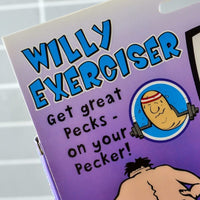 WILLY PECKER EXERCISER Haltère – Over Hill Adult Gag Joke Nouveauté Cadeau