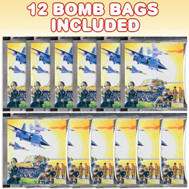 15 BOLSAS DE BOMBAS ~ ¡Broma explosiva del ejército! Juguetes divertidos para fiestas