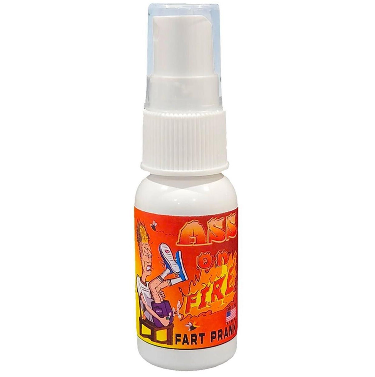 ASS on FIRE 🔥 Bouteille vaporisateur de pet de cul liquide Mister - Nasty Stink Prank Gag Joke