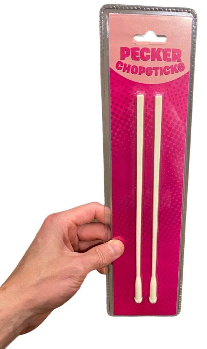 PECKER CHOPSTICKS - Divertida despedida de soltera para despedida de soltero, novedad para adultos GaG