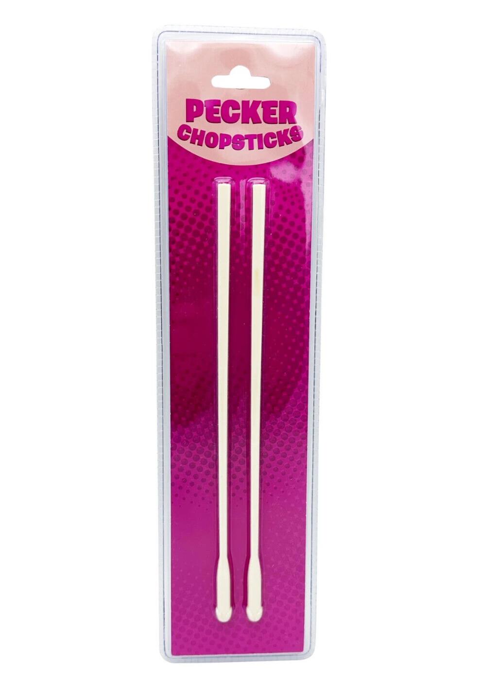 PECKER CHOPSTICKS - Divertida despedida de soltera para despedida de soltero, novedad para adultos GaG