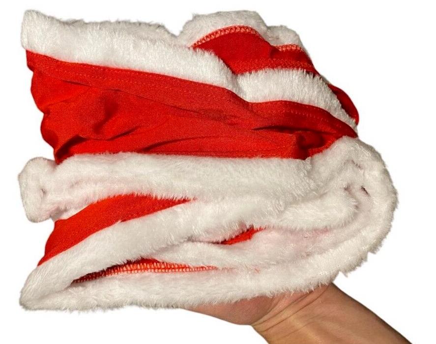 Christmas Santa Mankini  Willy Warmer Thong -  Men's Weener Bikini Holiday Gift