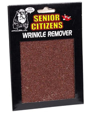 Over the Hill Wrinkle Remover ( Sandpaper lol )  Senior Christmas Gag Joke Gift