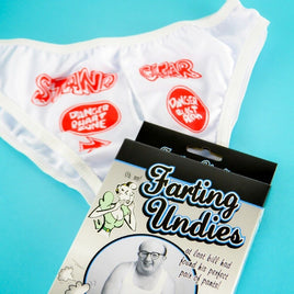 FARTING UNDIES - Fart Friendly Flatulence Sous-vêtements Funny Joke GaG Cadeau de vacances
